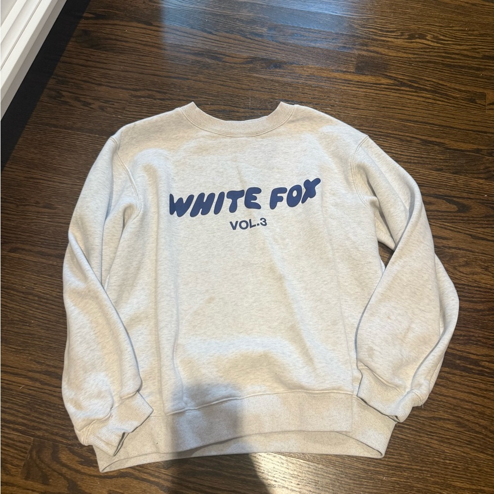 White Fox Boutique Gray Sweater